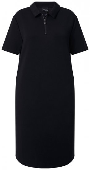 Ulla Popken 848105 Rochie hanorac Neagră - Rochii - Rochii pentru toate mărimile