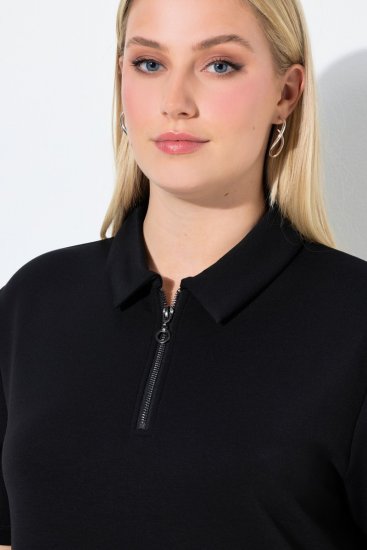 Ulla Popken 848105 Rochie hanorac Neagră - Rochii - Rochii pentru toate mărimile