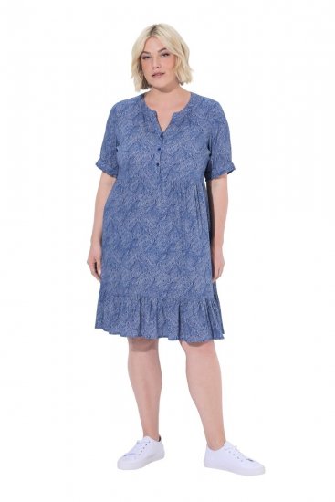 Ulla Popken 848724 Rochie imprimată Multicolor - Rochii - Rochii pentru toate mărimile