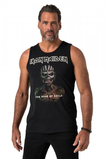 JP1880 849285 Iron Maiden The Book of Souls Maiou Neagră - Tricouri cu trupe - Tricouri cu formații rock