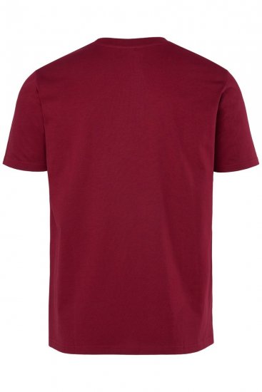 Men+ 448 Tricou Endless Coast Maro cupru - Tricouri - Tricouri Bărbați Mărimi Mari