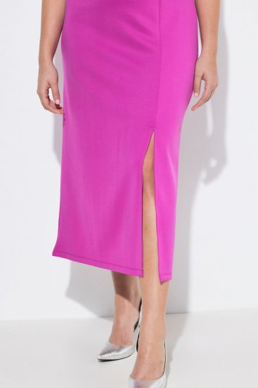Ulla Popken 849508 Rochie de seară Lila - Rochii de seară - Rochii de seară marimi mari