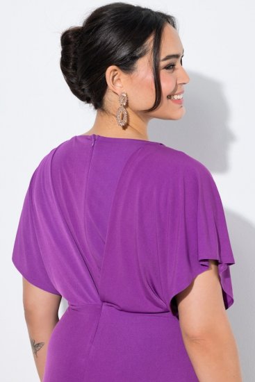Ulla Popken 849533 Rochie de seară Roșu fructe de pădure - Rochii de seară - Rochii de seară marimi mari