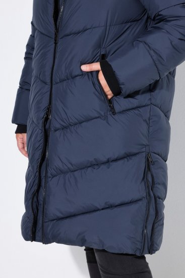 Ulla Popken 850041 Palton matlasat Bleumarin - Paltoane - Paltoane pentru femei la marimi mari