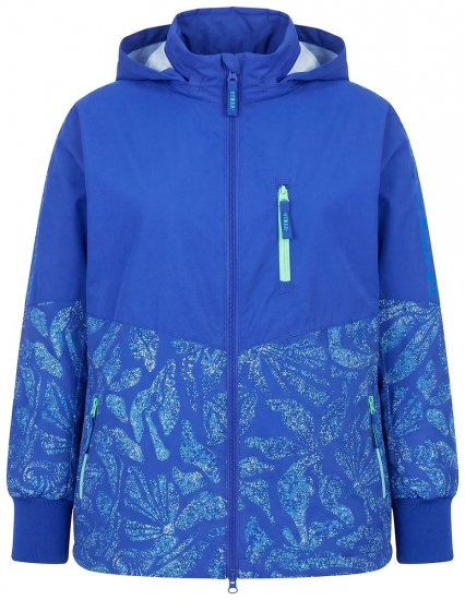 Ulla Popken 850339 Geacă tehnică Albastru regal - Geci - Jachete de damă marimi mari