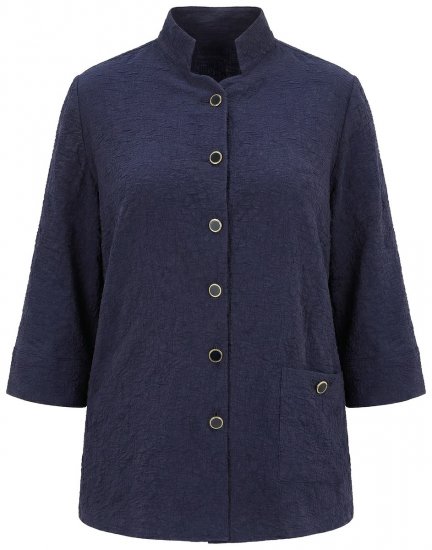 Ulla Popken 850615 Jachetă Bleumarin - Geci - Jachete de damă marimi mari