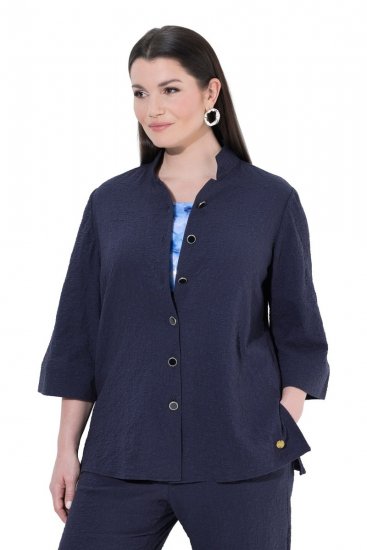 Ulla Popken 850615 Jachetă Bleumarin - Geci - Jachete de damă marimi mari