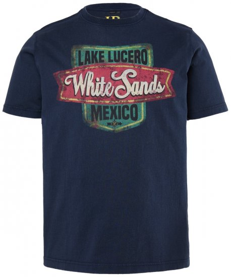 JP1880 850980 Tricou cu imprimeu în stil vintage Bleumarin TALL - TALL T-shirts - Tricouri pentru Bărbați Înalți