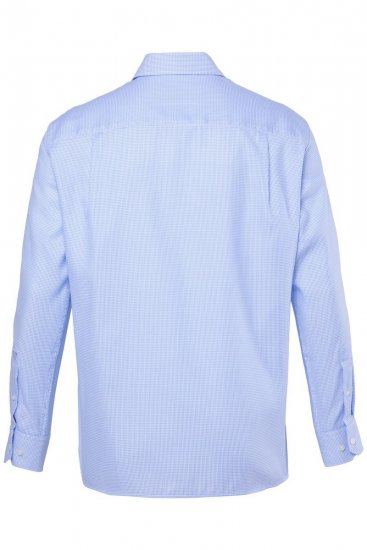 JP1880 851051 Cămașă business fără călcare cu mânecă lungă Albastru deschis TALL - TALL cămăși - Cămăși TALL pentru bărbați înalți