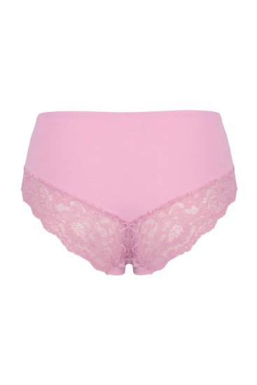 Ulla Popken 851165 Boxeri cu dantelă Roz - Chiloți - 