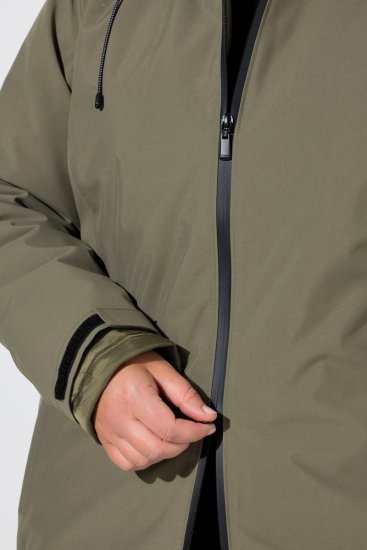 Ulla Popken 851560 Geacă tehnică Verde măsliniu - Geci - Jachete de damă marimi mari