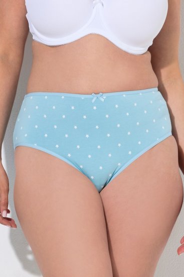 Ulla Popken 851714 Chiloți cu model set de 5 Neagră - Chiloți - 