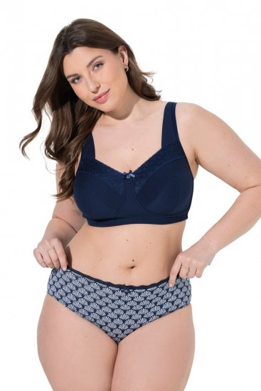 Ulla Popken 851730 Chiloți cu model set de 5 Albastru deschis - Chiloți - 
