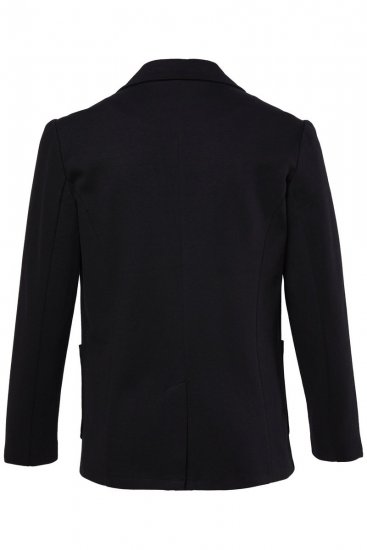 JP1880 Naples Flexnamic Sacou din jerseu Neagră - Costume - Costume Bărbați mărimi mari