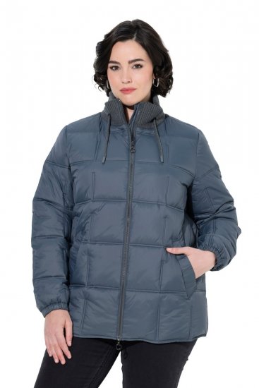 Ulla Popken 851791 Geacă matlasată Bleumarin - Geci - Jachete de damă marimi mari