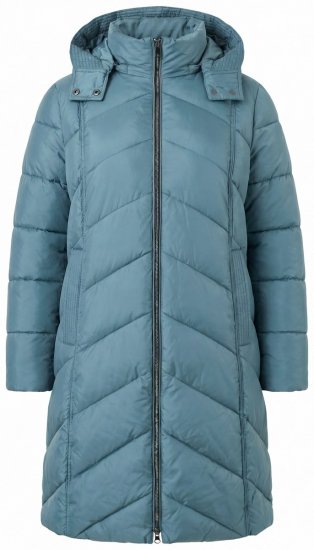 Ulla Popken 851842 Palton matlasat Kaki - Paltoane - Paltoane pentru femei la marimi mari