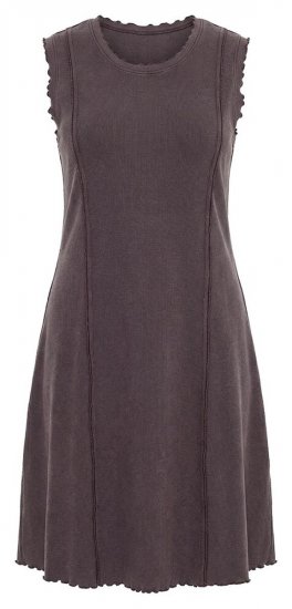 Ulla Popken 852190 Rochie din jerseu Maro mahon - Rochii de vară - Rochii de vară marimi mari