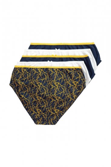 Ulla Popken 852670 Chiloți set de 5 Bleumarin - Chiloți - 
