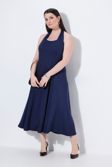 Ulla Popken 852680 Rochie de seară Bleumarin - Rochii de seară - Rochii de seară marimi mari