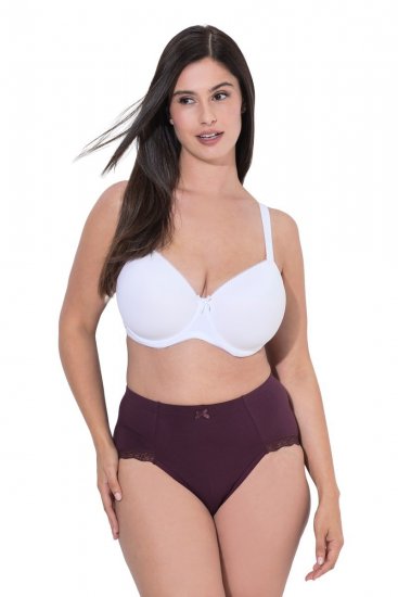 Ulla Popken 852698 Chiloți set de 3 Maro - Chiloți - 