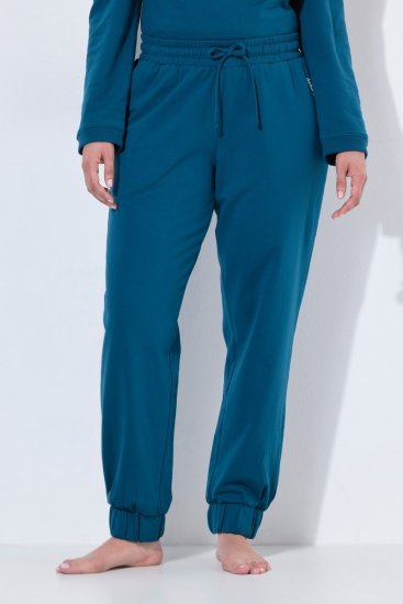 Ulla Popken 852725 Pantaloni de casă Petrol - Pijamale/Haine de casă - 
