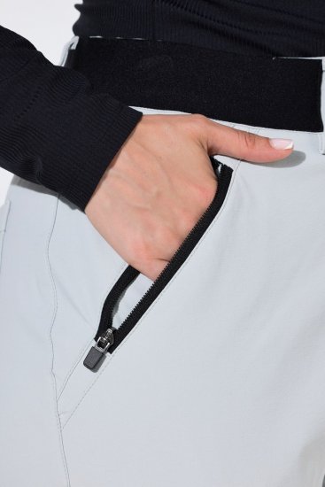 Ulla Popken 853530 Pantaloni de drumeție ultraușori Bej - Haine de exterior - 