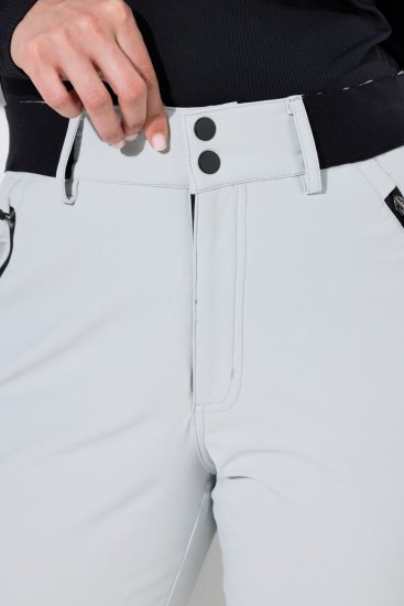 Ulla Popken 853530 Pantaloni de drumeție ultraușori Bej - Haine de exterior - 