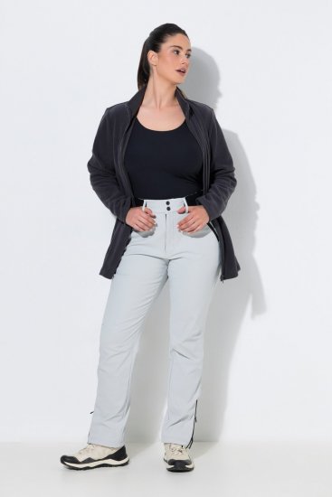 Ulla Popken 853530 Pantaloni de drumeție ultraușori Bej - Haine de exterior - 