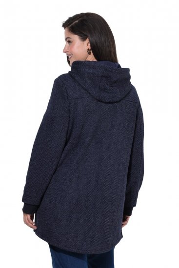 Ulla Popken 853577 Jachetă din fleece Bleumarin - Geci - Jachete de damă marimi mari