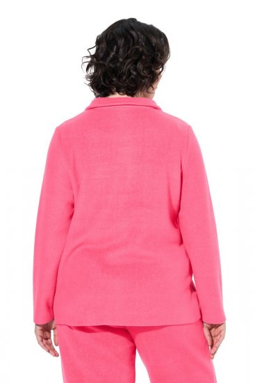 Ulla Popken 854200 Jachetă din fleece Roz - Geci - Jachete de damă marimi mari