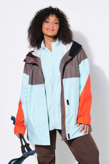 Ulla Popken 855313 Parka Taupe - Paltoane - Paltoane pentru femei la marimi mari