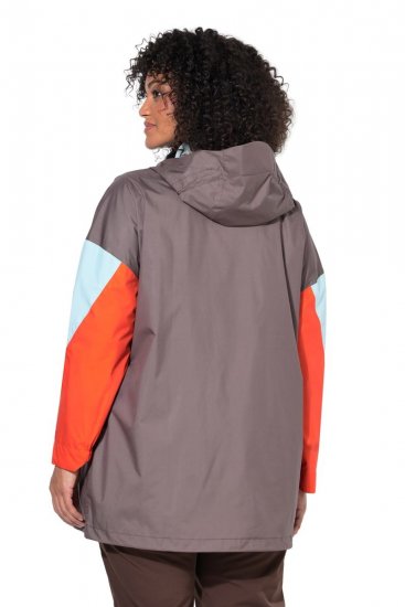 Ulla Popken 855313 Parka Taupe - Paltoane - Paltoane pentru femei la marimi mari