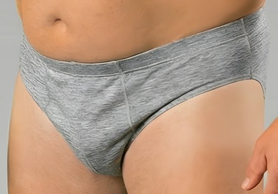 20 Nodi 934 Stretch Cotton Briefs Grey - Chiloți - Chiloți Bărbați Mărimi Mari