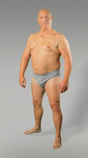 20 Nodi 934 Stretch Cotton Briefs Grey - Chiloți - Chiloți Bărbați Mărimi Mari