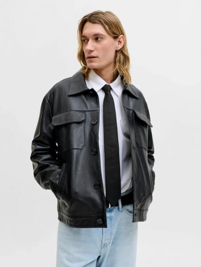 Jack & Jones Solid Cravată Neagră - Cravate și papioane - 