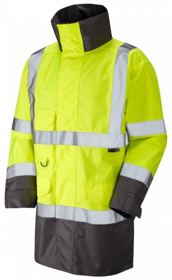 Leo Torridge Breathable Lightweight Anorak Hi-Vis Yellow - Haine de lucru - Haine de lucru Bărbați Mărimi Mari