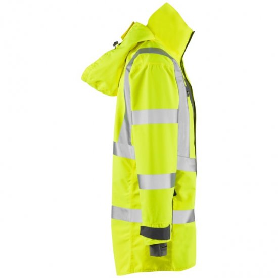 Leo Eastleigh Ecoviz 10K Performance Breathable Anorak Hi-Vis Yellow - Haine de lucru - Haine de lucru Bărbați Mărimi Mari