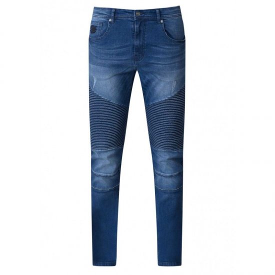 D555 Abrams Biker Style Jeans - Blugi & pantaloni - Blugi & Pantaloni Bărbați Mărimi Mari