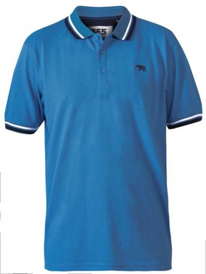 D555 Allante 2 Pique Polo Royal Blue - Tricouri polo - Tricouri Polo Bărbați Mărimi Mari