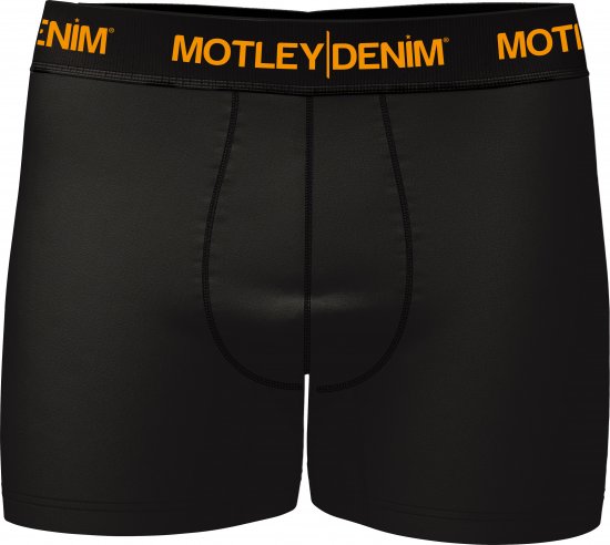 Motley Denim Amsterdam Boxershorts Black 2-pack - Lenjerie intimă & costum baie - Lenjerie Intimă Bărbați Mărimi Mari