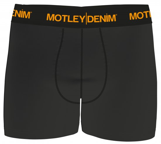 Motley Denim Amsterdam Boxershorts Charcoal 2-pack - Lenjerie intimă & costum baie - Lenjerie Intimă Bărbați Mărimi Mari