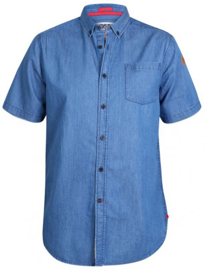 D555 Arnold Denim Shirt - Cămăși - Cămăși Bărbați Mărimi Mari