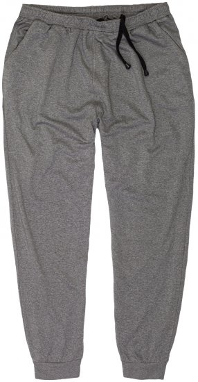 Adamo Athen Sweatpants with Cuffs Grey - Pantaloni trening - Pantaloni Trening Bărbați Mărimi Mari
