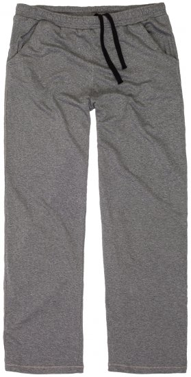 Adamo Athen Sweatpants with Open Hem Grey - Pantaloni trening - Pantaloni Trening Bărbați Mărimi Mari