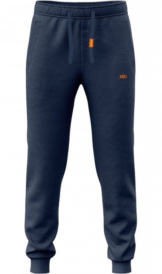 Motley Denim Berlin Sweatpants Dark Indigo - Pantaloni trening - Pantaloni Trening Bărbați Mărimi Mari