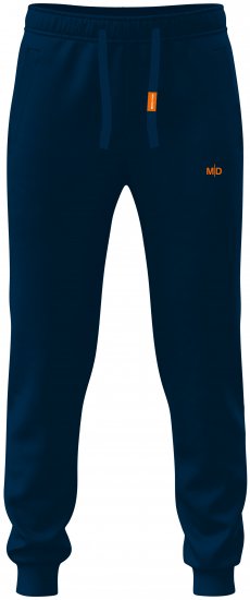Motley Denim Berlin Sweatpants Navy - Pantaloni trening - Pantaloni Trening Bărbați Mărimi Mari