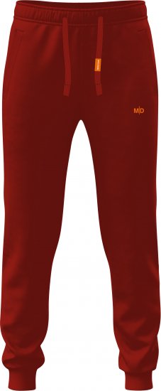 Motley Denim Berlin Sweatpants Red - Pantaloni trening - Pantaloni Trening Bărbați Mărimi Mari
