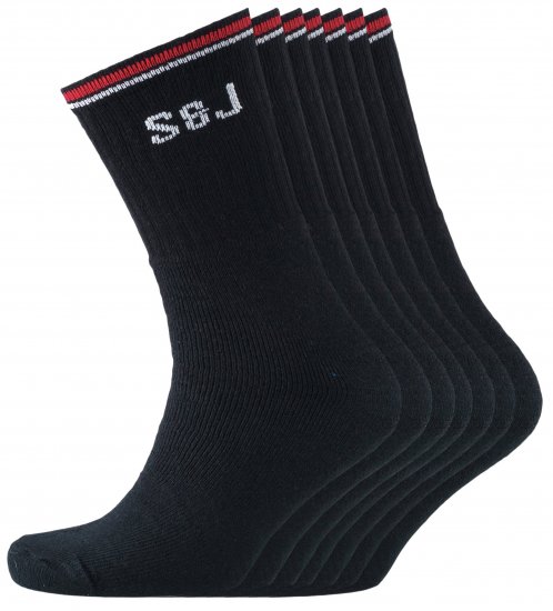 Smith & Jones Bexley 7-pack Socks Black (40-45) - Lenjerie intimă & costum baie - Lenjerie Intimă Bărbați Mărimi Mari