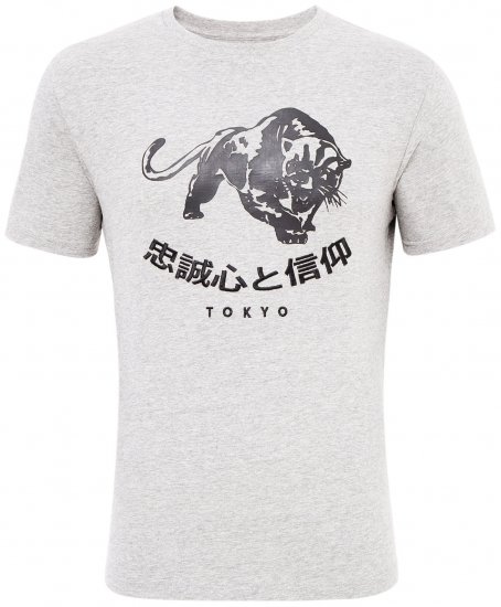 Loyalty & Faith Blocker T-shirt Grey - Tricouri - Tricouri Bărbați Mărimi Mari