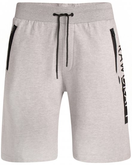 Rawcraft Bradfield Jersey Shorts Grey - Pantaloni trening - Pantaloni Trening Bărbați Mărimi Mari